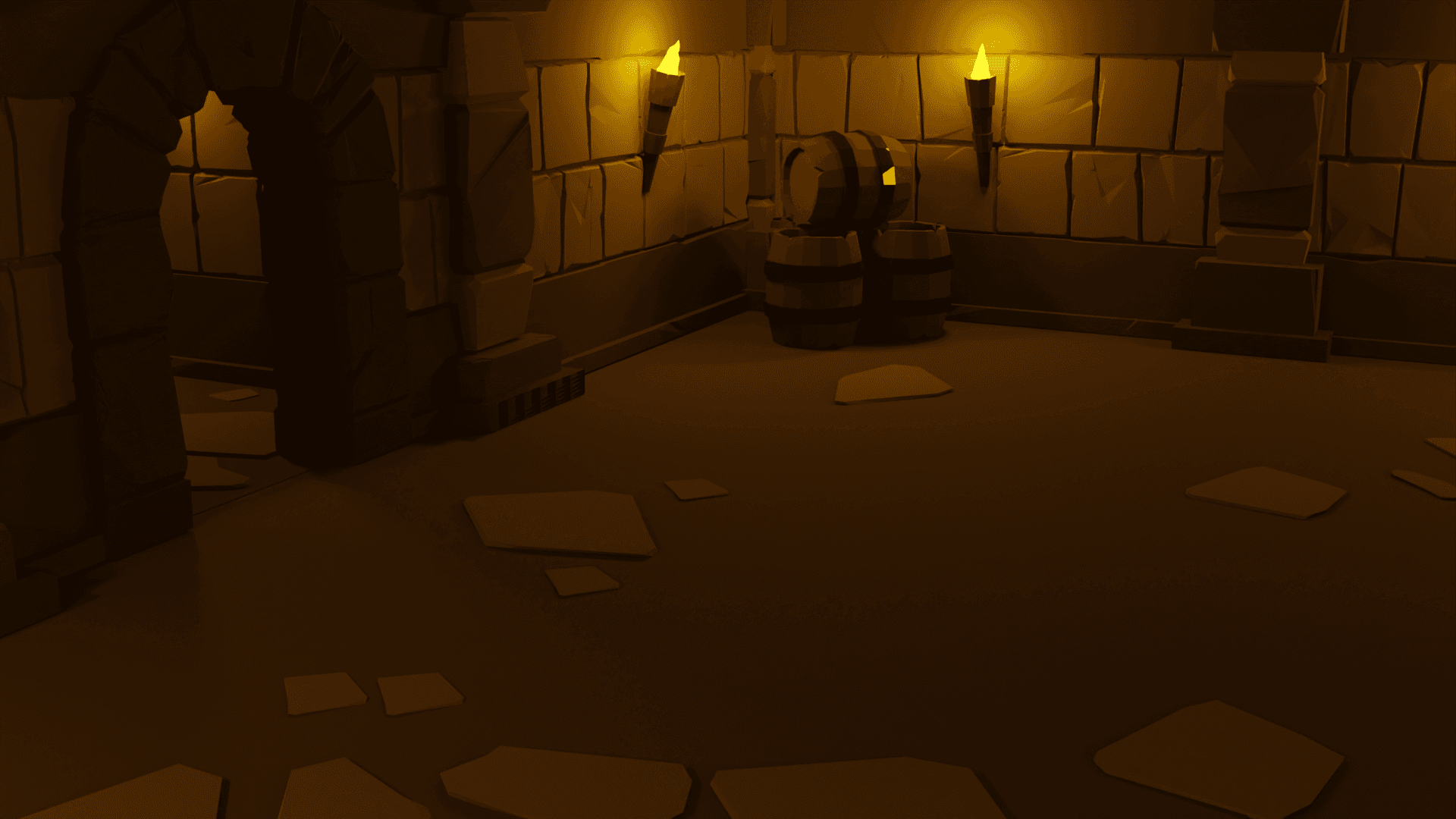 Low Poly Dungeon